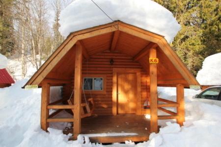 Revelstoke Campgrounds&Cabins Villa Buitenkant foto